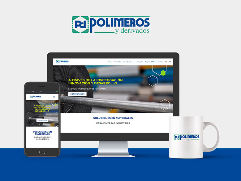 POLIMEROS Y DERIVADOS WEBSITE